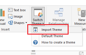 Import Theme Button